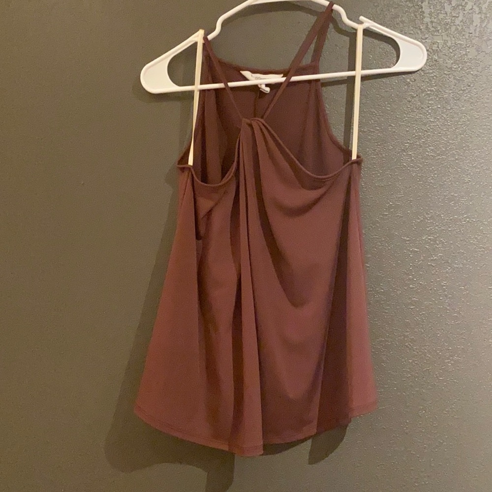 BCBG XS polyester top plum new wot